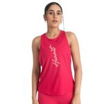 HUNNIT Tank Top for Women Gymwear, Pink | Yoga Tank Top for Women with Tie Knot Back | Round Neck Tank Top for Workout | 4 Way Stretch | Moisture Wicking Fabric | Activewear