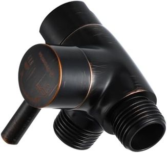 G-Promise Solid Metal 3-Way Shower Diverter Valve (Oil Rubbed Bronze)