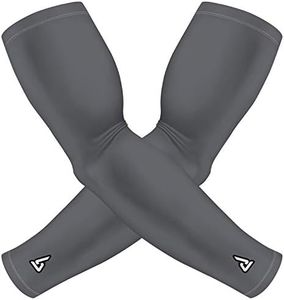 B-Driven Sports UV Arm Sleeves - Sun Protection UPF 50+ UV Compression Arm Sleeves Cooling for Baseball Basketball Football