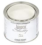 bianco Shabby® Bianco Naturale (Natural White) Water-Based Chalk Paint for All Surfaces – Extra Matt Finish (500 ml)