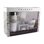 Friends Gift Set with Notebook, Travel Mug, Mug, Fridge Magnets, and Trivia Quiz