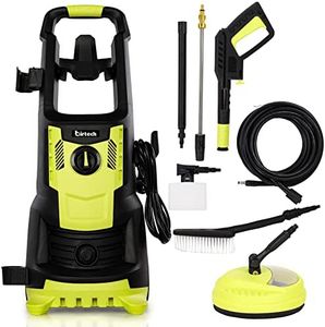 Pressure Washer, 2200W 165 Bar Jet Washer Power Washer with Adjustable Spray Nozzle, electric Pressure Washer with Snow Foam for Patio/Garden/Yard/Cars/Fences/Driveways