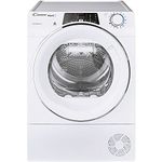 CANDY RapidÓ ROE H10A2TCE-80 Freestanding 10Kg Heatpump WIFI Tumble Dryer, Alexa enabled, White with Chrome Styling