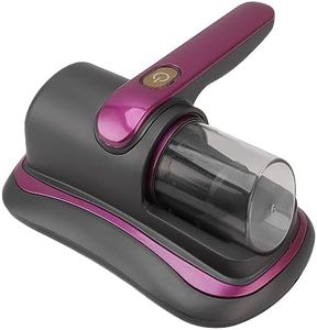 Dpofirs Nettoyeur de Lit UV 10 000 Pa, Aspirateur de Matelas à Main sans Fil, Machine de Nettoyage Anti-acariens UV pour Oreillers, Draps, Canapés, Jouets en Peluche