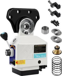GAOMON Z-Axis Power Milling Machine 110V [450 LB Torque] Power Feed Table Mill [0-200PRM] for Bridgeport and Similar Knee Type Milling Machines