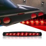 Auto Dynasty Rear Centre High Mount Tinted Housing LED 3rd Tail Brake Light Compatible with Chevy Corvette C5 97-04