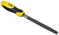 Stanley 0-22-494 Half Round File with Handle, Multi-Colour, 150 mm