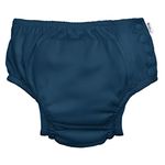 green sprouts Unisex-Adult Snap Swim Diaper, Navy, 5T