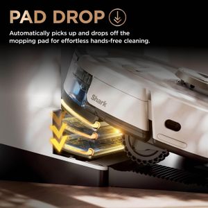 Shark PowerDetect Robot Vacuum Mop – White