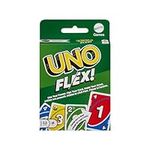 Mattel Games UNO Flex Card Game, Fun Games for Adult and Party Game Night, 2 to 6 Players