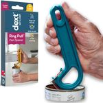 Easy Open Pop Top Can Opener (Teal) Soda Can Opener, Can Opener For Seniors, Cat Can Opener, Cat Food Beer Can, Can Tab Opener Tool, Parkinsons Aids for living Gifts, Gadgets for People with Arthritis