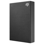 Seagate One Touch HDD with Password 5TB External Hard Drive – Black, for PC Laptop Mac and Chromebook, 6mo Mylio Photos and Dropbox, Rescue Service (STKZ5000400)