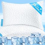 Cooling Pillows King Size Set of 2,