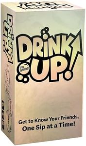 Drink UP! Drinking Game - Get to Know Your Friends, One Sip at A Time - Hilarious Adult Party Card Game for College Students, Fun Parties and Board Games Night with Your Group