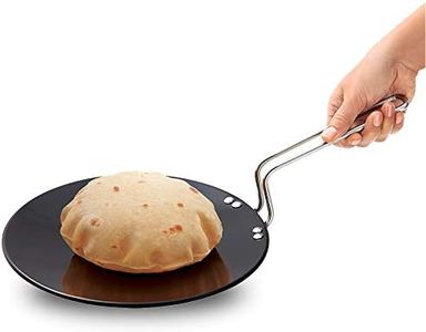 Hawkins Futura Hard Anodised Induction Roti Tava, 26 cm Diameter