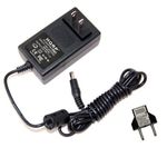 HQRP AC Adapter for Logitech Squeezebox Wi-Fi Internet Radio 993-000385 534-000245 PSAA18R-180 X-R0001 930-000097 Power Supply + Euro Plug Adapter