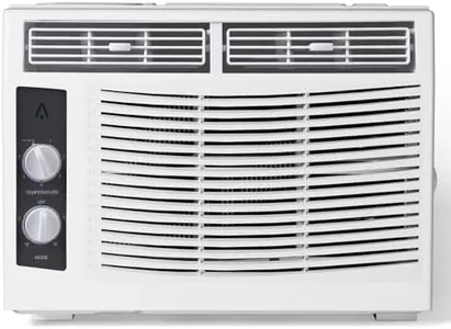 GarveeHome 5000 BTU Window Air Conditioner, Mount Air Conditioner AC Unit for Rooms up to 200 Sq.Ft with Remote Control, Window Mounting Kit, Window AC Unit for Apartment, Bedroom, White
