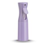 Zuhose Continuous Mist Spray Bottle, 6.8OZ /200ML Fine Mist Water Spray Bottle for Hair, Salons, Barber, Plants, Skin Care, Cleaning (Purple, 1 Pack)