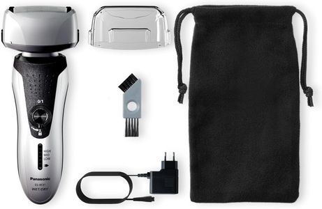 Panasonic Men’s 4-Blade Wet & Dry Electric Shaver – Flexible Head, Silver
