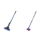 Gala PVA Sponge Mop for Floor Cleaning, Stainless Steel Butterfly mop for Cleaning Floor, Sponge Mop