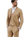 Furuyal Casual Linen Suits for Men 