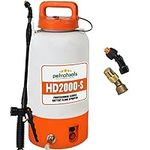 PetraTools 2 Gallon Battery Powered Sprayer, Electric Sprayers in Lawn and Garden with Easy-to-Carry Strap, Weed Sprayer, Electric Sprayer 2 Gallon & Yard Sprayer with Ultra Long-Lasting Battery Life