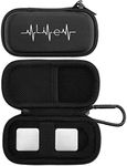 Case for AliveCor kardia Mobile Heart Monitor EKG/Wireless 6-Lead EKG, Travel Case Protective Cover Storage Bag, Black, 1 Count (Pack of 1), Travel