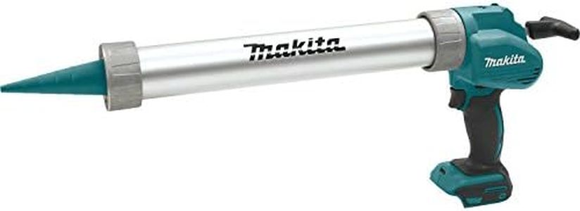 Makita XGC01ZB 18V LXT Lithium-Ion Cordless 20 oz. Barrel Style Caulk & Adhesive Gun, Tool Only, Silver/Blue/Black, 20-Ounce