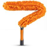 Flexible Ceiling Fan Cleaner Duster // Washable Fan Duster for High Ceiling // Fits All Extension Poles with Standard US Acme Thread // Best Flex-and-Stay Fan Blade Cleaner (Pole Sold Separately)