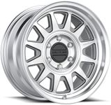 Raceline Wheels 952MC AERO HD Wheel Compatible With Toyota Tacoma, 4Runner or Tundra, Chevrolet Silverado 1500, Ram 1500, Ford Bronco Machined Cc 17X9"6X139.7 Bolt Pattern -12mm Offset/(4.5"B/S)