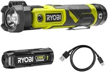 Ryobi RLP4-120G 4V Cordless Lithium Pivoting Light (1 x 4V 2.0Ah)