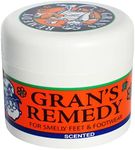 Gran's Remedy Scented Foot and Shoe Deodorizer - Scented with Citrus Extracts - Effective Odor Eliminator & Moisture Absorbing Foot Powder - Travel Size Freshness for the Whole Family - Tub