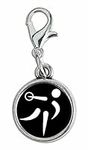 Track & Field Charm - Discus Throw