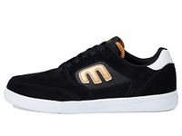 Etnies Men's Veer Low Top Skate Shoe, Black Gold White, 6 UK