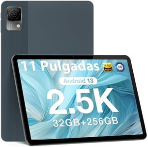 DOOGEE T30 Ultra Tablet 2.5K 11 Pulgadas 32GB RAM + 256GB ROM (2TB TF), Helio G99 Android 13 con 8580mAh Batería, Tableta Ultrafino de 7,6 mm, 16MP+8MP, 4 Altavoces Hi-Res Audio, Gris