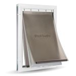 PetSafe Extreme Weather Energy Efficient Aluminium Pet Door - Insulated Flap System - Medium