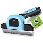 HANK Deshedding Brush for Dogs - Upgraded 6mm Blade - Dog Brush for Short Medium Long Hair - Cat Brush - Pet Grooming Brush - Effectively Reduce Shedding (Large)