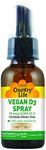 Vitamin D3 2,000 IU Vanilla Bean Flavor Country Life 0.81 fl oz (150 Inge Spray