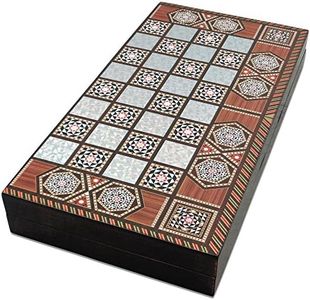 The 48cm Magic Star Backgammon Turkish Premium Board Game Set