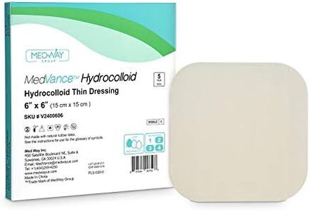 MedVance TM Hydrocolloid – Hydrocolloid Adhesive Thin Dressing 15 cm x 15 cm Box of 5 Dressing