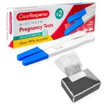 Pack of 2 Early Detection Pregnancy Test Kit and Disposable Fragranced Bags, Quick & Accurate Results, Easy to Use Home Testing, First Response Accuracy, Over 99% Accurate, Discreet Packaging