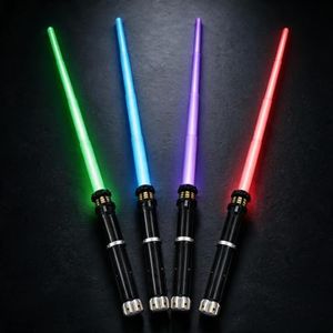 FlashyU 4 Pack Light Up Sword LED Toy Gifts for Kids Boys Toddler Ages 8+