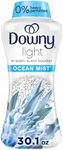 Downy Light Laundry Scent Booster Beads for Washer, Ocean Mist Scent, 30.1 oz, with No Heavy Perfumes