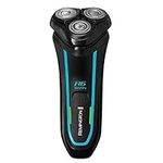 Remington R6 Aqua Wet & Dry Mens Electric Rotary Shaver (100% Waterproof, Pop up trimmer, 60min usage, 90min charge, 5min Quick charge, Cordless, USB Charging, Travel pouch) R6000