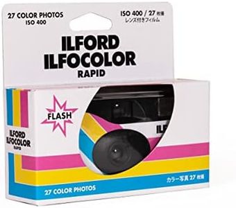 Ilford Ilfocolor Rapid Retro Disposable Camera - 27 Poses - 400 ISO