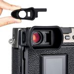 Optical Glass LCD Screen Protector + Soft Silicon Camera Viewfinder Eyecup Eyepiece (FDA-EP18 Replacement) for Sony A9 A7III A7II A7RIII A7RII A7SII