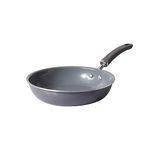 Meyer Anzen Healthy Ceramic Coated Aluminium Frypan | Frying pan Induction Base | Ceramic Pan | Omlette Pan | Ceramic Coated Frying Pan | Ceramic Fry Pan for Cooking, 26cm/2.6L, Grey