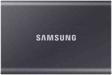 SAMSUNG SSD T7 2TB Portable External SSD, Up to USB 3.2 Gen 2, Reliable Storage for Gaming, Students, Professionals, Grey