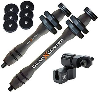 Dead Center Archery Products Dead Level Hunter V2 Lite Stabilizer Kit (Grey, 8.6)