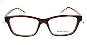 Ferragamo Women's SF2721 Optical Frames, Brown (Braun), 53.0